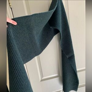 Topman Wool Scarf (Deep Green)